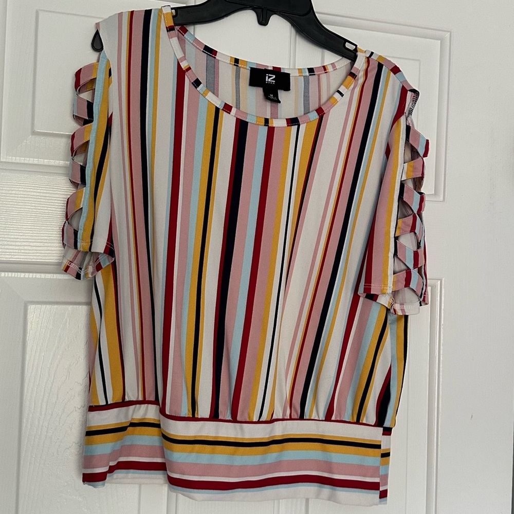 m striped soft tee